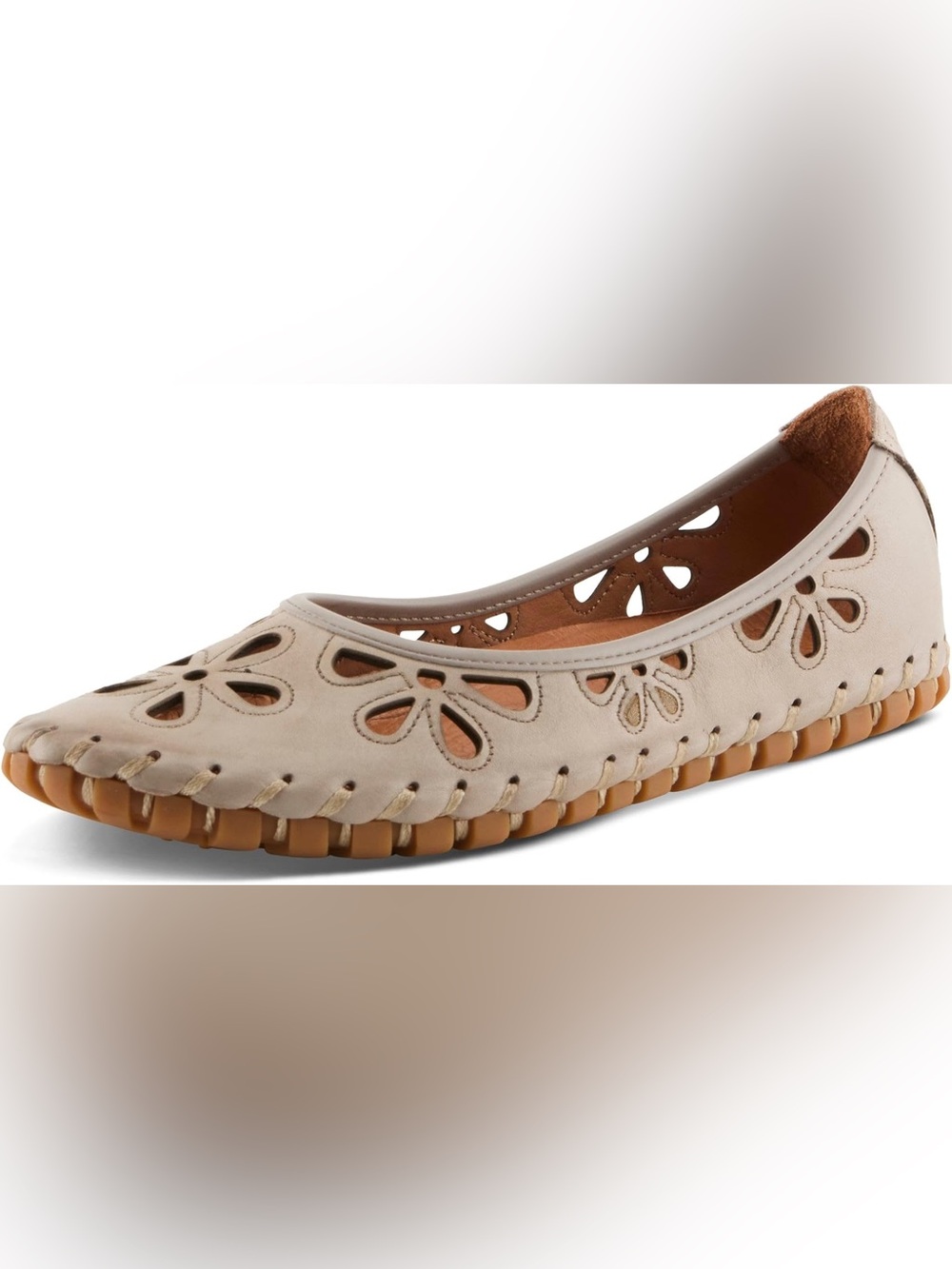 NWOB! Spring Step RAYELY Flat Shoes, 41(9.5-10), TAUPE